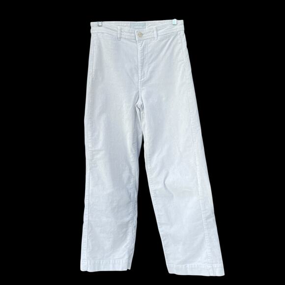 EVERLANE The Corduroy Wide-Leg Pant Cream  - Size 4 - Picture 13 of 15